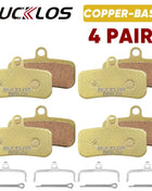 BUCKLOS MTB Pastiglie Freno A Disco per SHIMANO D02S Pastiglie Freno Idraulico In Metallo A Base di Rame Pastiglie Freno Per Mountain Bike per M9120 M820 M810