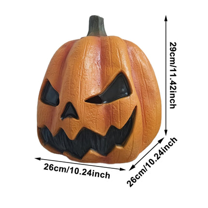 Pumpkin Head Mask for Halloween Scary Pumpkin Mask for Adult Jack Lantern Mask Pumpkin Head Costume