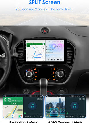 Hizpo Car Radio For Nissan Juke YF15 2010 - 2014 Carplay 4G Multimedia Video Player GPS Autoradio AI Voice 2 Din Android Auto BT - Riparo82