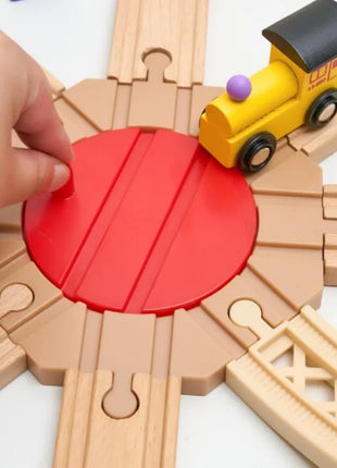 NUOVA binario ferroviario in legno tutti i tipi biforcazione biforcazione binario in legno di faggio accessori adatti per binari in legno Thomos giocattolo - riparo82