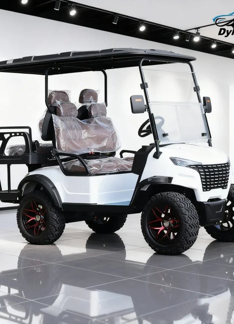 Electric Golf Carts CE Certificate Street Legal Vehicles Adult 60V 72V Lead-Acid Battery And Lithium Battery Optional Powered - Riparo82