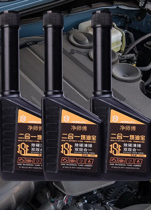 120 ml Car Fuel Treasure Universal 2-in-1 Auto De-Carbonisation Cleaning Maintenance Cleaner Petrol Additive Engine Oil Catalyst - Riparo82