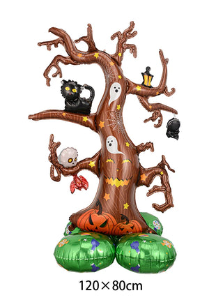 Halloween Tablecloth tablecover table decor Haunted House Pumpkin Spider Web Tablecloth 2025 Halloween Party Decoration Supplies - Riparo82