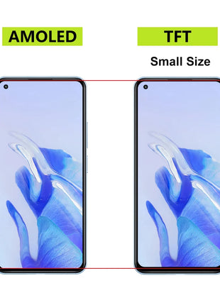 Schermo Amoled Per Xiaomi 11 Lite 5G NE Display LCD Touch Panel Digitizer Assembly per Mi 11Lite 5G NE 2109119DG 2107119DC - riparo82