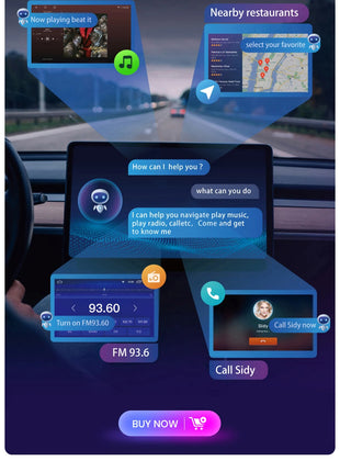 AWESAFE Carplay android Auto Radio for VW Golf 4 Passat POLO Transport T5 Multivan Seat Jetta Car Intelligent Systems Autoradio - Riparo82