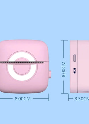Fun Print C13 Portable Mini Printer Stickers Label Thermal Photo Labeller Printing Maker Self-adhesive Colors Transparent Papers - Riparo82