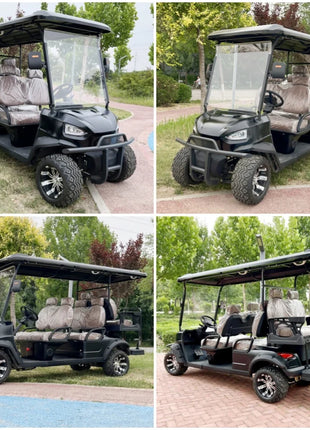 New Design 2 4 Seater Tour Bus Club Car Electric Golf Off-Road Vehicle Hunting Car Electric Golf Car Adult - Riparo82