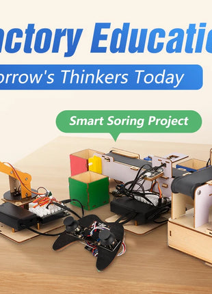 ACEBOTT ESP32 STEM Smart Factory Education Kit Scuola Smart Home Serie di soluzioni educative per Arduino - riparo82