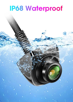 1080P Car Rear View Camera 170° Wide Angle Adjustable Anti-Interference Night Vision Waterproof Auto Parking Backup Camera New - Riparo82