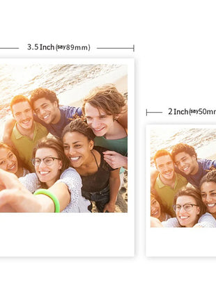 Disponibile 20/80 fogli di carta fotografica Kodak Premium Zink Print 3,5x4,25 pollici compatibile con la fotocamera istantanea Kodak Smile Classic