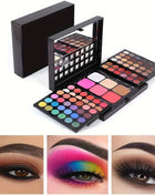 78 Color Eyeshadow Palette Waterproof Makeup Eye Shadow Palette Glitter Matte Pigmented Powder Pressed Shine Eyeshadow Cosmetic - Riparo82