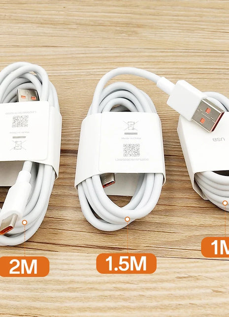120W 6A Type C Super Fast Charging Cable Data Cord For Redmi Note 14 13 Pro+ Mi 13T 12T 11T Pro POCO BlackShark 5 Quick Charging - Riparo82