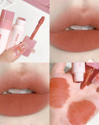 JUJU DREAM 6 Color Matte Lip Glaze - Long-lasting, colourless, non-stick cup velvet, student-friendly, brightening nude lipstick - Riparo82