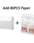 Stampante fotografica portatile Xiaomi 1S Stampa termica Bluetooth ZINK Tecnologia senza inchiostro App Xiaomi Stampa fotografica portatile wireless