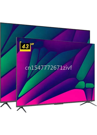 Factory Price 43 Inches Frameless Smart TV 110-240v 50/60Hz LCD Screen FHD 32  43 50  Smart TV - Riparo82