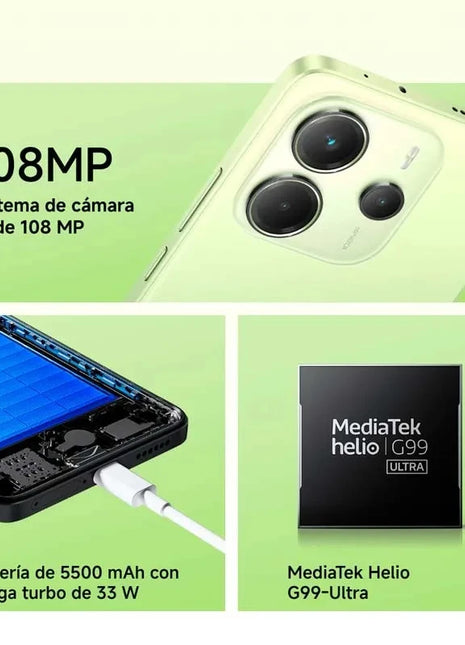 Xiaomi Redmi Note 14 6GB/128GB 8GB/128GB 8GB/256GB NFC/Non-NFC version Optional Global Version Cellphone - Riparo82