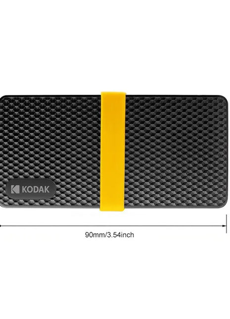 Disco rigido esterno KODAK Disco rigido SSD portatile da 1 TB Disco rigido mobile a stato solido esterno ad alta velocità da 512 GB per PC portatile