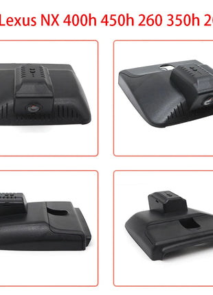 Dash Cam For Lexus NX 300H 350H RX 350 450H UX 250H ES ES200 ES250 ES300H LM LM300h GX IS UHD 4K Dashcam Car DVR Front and Rear - Riparo82