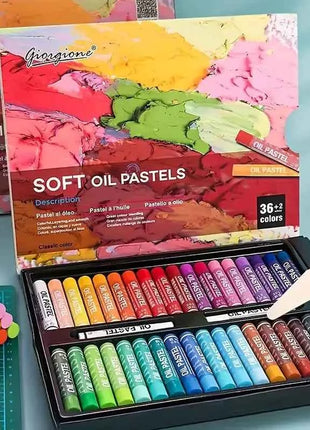 12-48pcs of Ultra-Soft Oil Painting Stick Set, Washable Macaron-Colored Crayons for Graffiti And DIY Art.