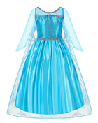 Disney Elsa Anna Abiti da principessa Ragazze vestono Bambini Cosplay Frozen Snow Queen Costumi Carnevale Festa di compleanno Abiti fotografici