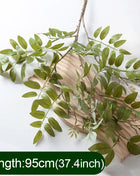 Artificial Fern Plant Branches Real Touch Elegant Greenery Fern Grass Touch Artificial Grass Elegant Fake Plants Wedding Deco