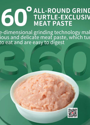 Yee Small Turtle Snacks Nutrition Meat Strips Turtle Food Turtle Feed Breadworms Meat Puree - Riparo82