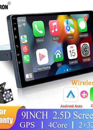 Android 11 Car Radio 1 din Stereo Autoradio Carplay Andriod Auto 32G  7"/9"/10" Universal WIFI GPS Car Audio Multimedia Player - Riparo82