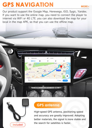 Snapdragon 8Core CarPlay Android Auto Car Radio For Citroen C3 DS3 2010-2016 Intelligent Screen 2Din autoradio SWC 4G BT DSP GPS - Riparo82