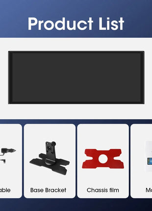 10/11.26" Wireless Carplay Screen for Car,4K Dash Cam HD Car DVR,Android Auto GPS Navigation Video Recorder,1080P Camera,FM,WIFI - Riparo82