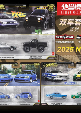 New Hot Wheels 1:64 HBL96 Car Culture Series Modello di auto Vestito a due auto Modello di auto in lega Toyota Personalizzato Raccogliere Giocattolo Regali di compleanno - riparo82