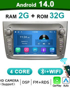 Android 14 Auto Car Radio Stereo Wireless Carplay autoradio For Alfa Romeo 147 Bluetooth 2 din Multimedia player Screen 4G LTE - Riparo82