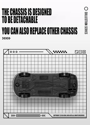 CCA1:64 Lamborghini STO Squisito modello di sospensione Auto d'epoca Modello statico Pressofusione Collezione Regalo Giocattoli - riparo82