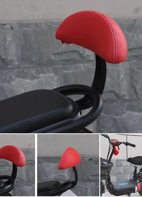 Waterproof Child Backrest Comfortable Wear-resistant Children Bike Seats Lightweight Durable Electric Scooter Rear Backrest - Riparo82
