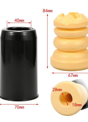 2 pezzi auto sospensione anteriore posteriore in gomma buffer ammortizzatore Bump 33536855439 per BMW F20 F30 F36 116 218 320 328 328 335 420 440