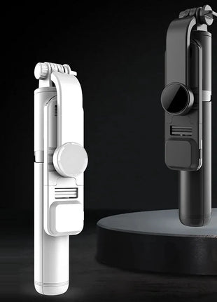 Xiaomi Selfie Stick 1045mm With Wireless Bluetooth LED Fill Light Extended Tripod With Remote Shutter For Android ios Cellphone - Riparo82