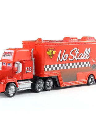 Auto 2 Fritter Frank Camion Modello Disney Pixar 3 Camion Giocattolo Auto Saetta Mcqueen Mack Zio Dinoco Racer Metallo per il Regalo Dei Bambini - riparo82