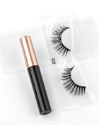 1 Pair Magnetic Eyelashes Wispy 3D Mink Lashes Natural Long Faux Cilios Eyelash Extension Handmade False Eyelashes Makeup Tools