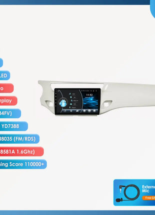 2Din Android 13 Car Radio For Citroen C3 DS3 2010-2016 Car Multimedia Player Navi GPS 4G Wireless CarPlay intelligent autoradio - Riparo82