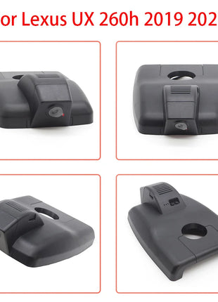 Dash Cam For Lexus NX 300H 350H RX 350 450H UX 250H ES ES200 ES250 ES300H LM LM300h GX IS UHD 4K Dashcam Car DVR Front and Rear - Riparo82