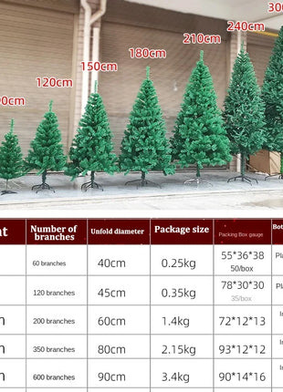 Set di alberi di Natale fai-da-te 2.1/2.4/3m Grande decorazione per albero di Natale Decorazioni per la casa Festa Ornamento per le vacanze Albero di Natale rosso Dropship
