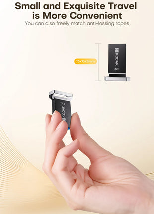 KODAK 128GB Mini USB Flash Drive USB3.2 Pen Memory Drive ad alta velocità 140MB/s 32GB 64GB UDisk Memoria portatile per PC per auto
