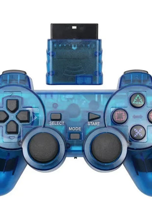Adatto per controller di gioco wireless PS2 Maniglia per joystick a doppia vibrazione Bluetooth Adatto per Sony PlayStation 2/PC/IOS/TV Box