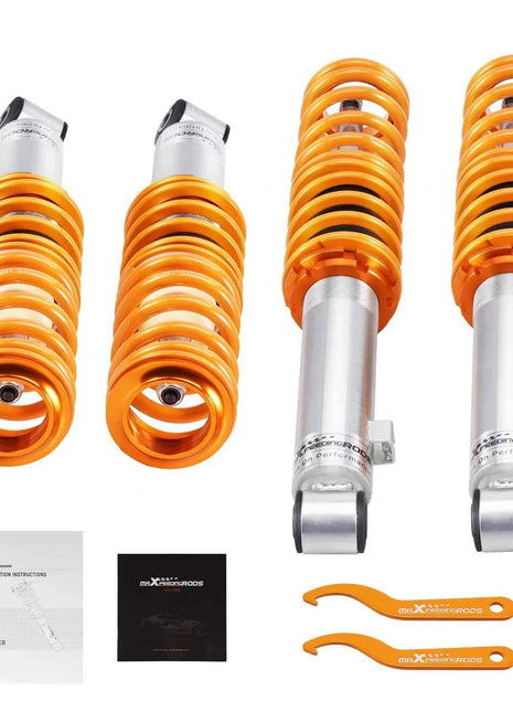 Coilovers Suspension Shocks Absorbers Kit For Mazda Miata MX5 NA 1990-1997  Shock Struts Suspension Shock Coil Spring