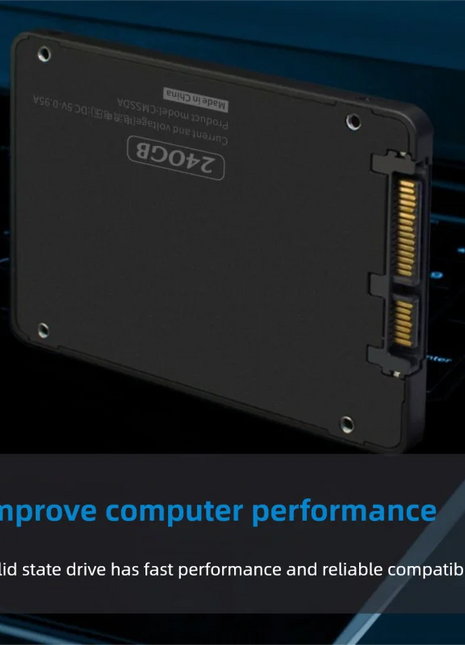 Tideboom 2TB SSD da 2,5 pollici SATA 3 SSD 128GB 240GB 256GB Disco rigido interno per laptop HDD 480GB 512GB Unità a stato solido per PC desktop - Riparo82