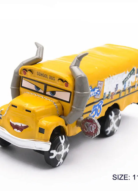 Disney Pixar Cars 2 3 Pressofuso in metallo Veicolo Saetta McQueen Mater Jackson Storm Miss Fritter Auto Giocattolo Giocattoli per bambini Regali di Natale - riparo82