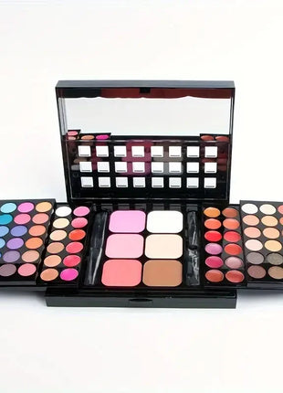 78 Color Eyeshadow Palette Waterproof Makeup Eye Shadow Palette Glitter Matte Pigmented Powder Pressed Shine Eyeshadow Cosmetic - Riparo82