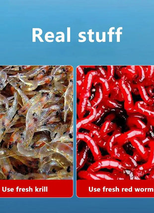 Flavours Boillie additive Fishmeal Fish Buster Carp Killer Fishing Bloodworm Powder Red worm Fishing Attractant Bait - Riparo82