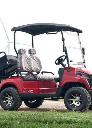 Street Legal Electric Golf Cart 4 Seats 5000W Scooter Go Kart ATV Adult Touring Classic Golf Cart - Riparo82