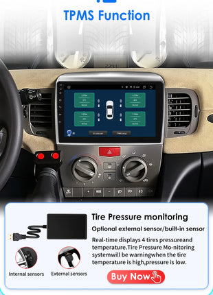 Hizpo 9 Inch for Lancia Ypsilon 2006 - 2011 Wireless Carplay Android Auto Car Multimedia Player Autoradio Electronic Ddevices 4G - Riparo82