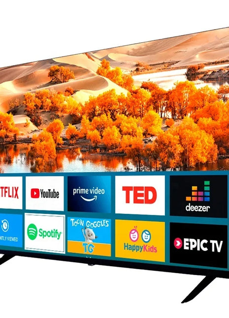 Normal 24 Inch Flat Screen Led Tv Accept Custom Android Tv Television Smart Tv 32 40 43 50 55 65 75 85 Inch 4K - Riparo82